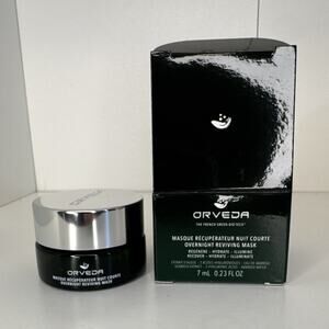 Orveda Overnight Reviving Face Mask, Hydrating Hyaluronic Acid, 0.23 fl oz